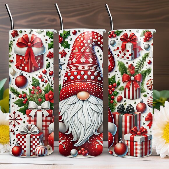 Other - Christmas Gnome 20 oz Tumbler